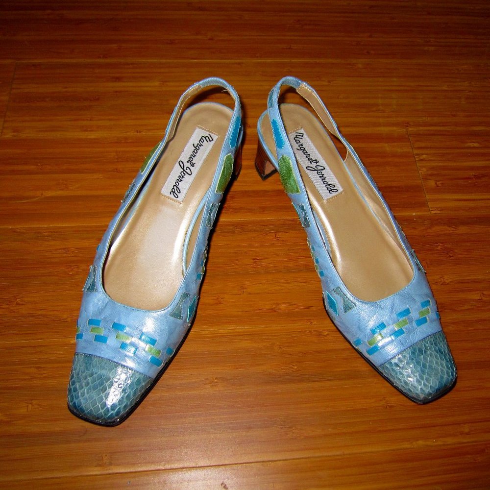 Margaret Jerrold Shoes Women's Vintage Blue